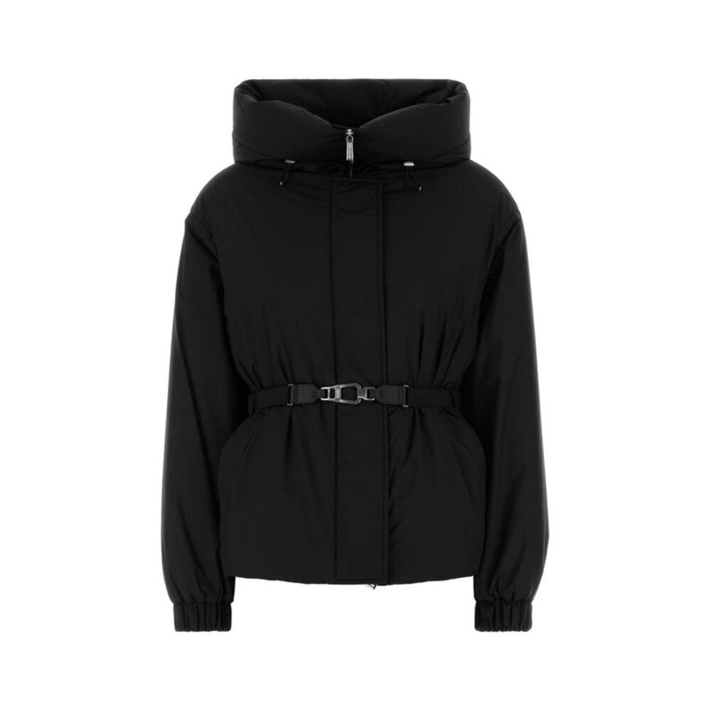 Moorer Women Black Polyester Glarea Down Jacket